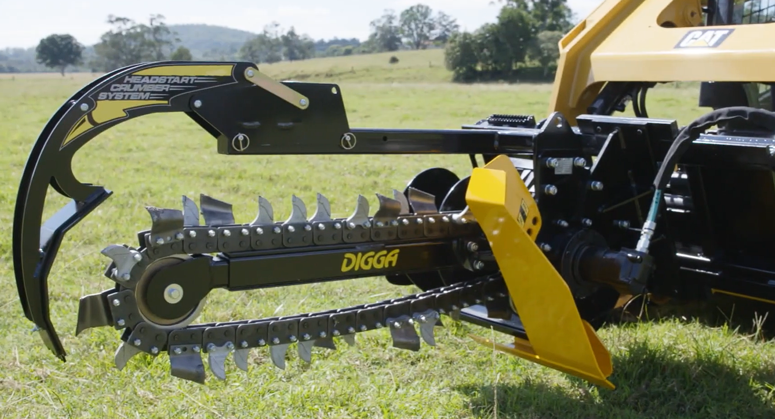 Stinger Attachments | Bigfoot 900 Skid Steer Trencher