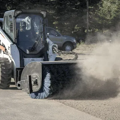 Prime Attachments | Skid Steer Power Sweeper
