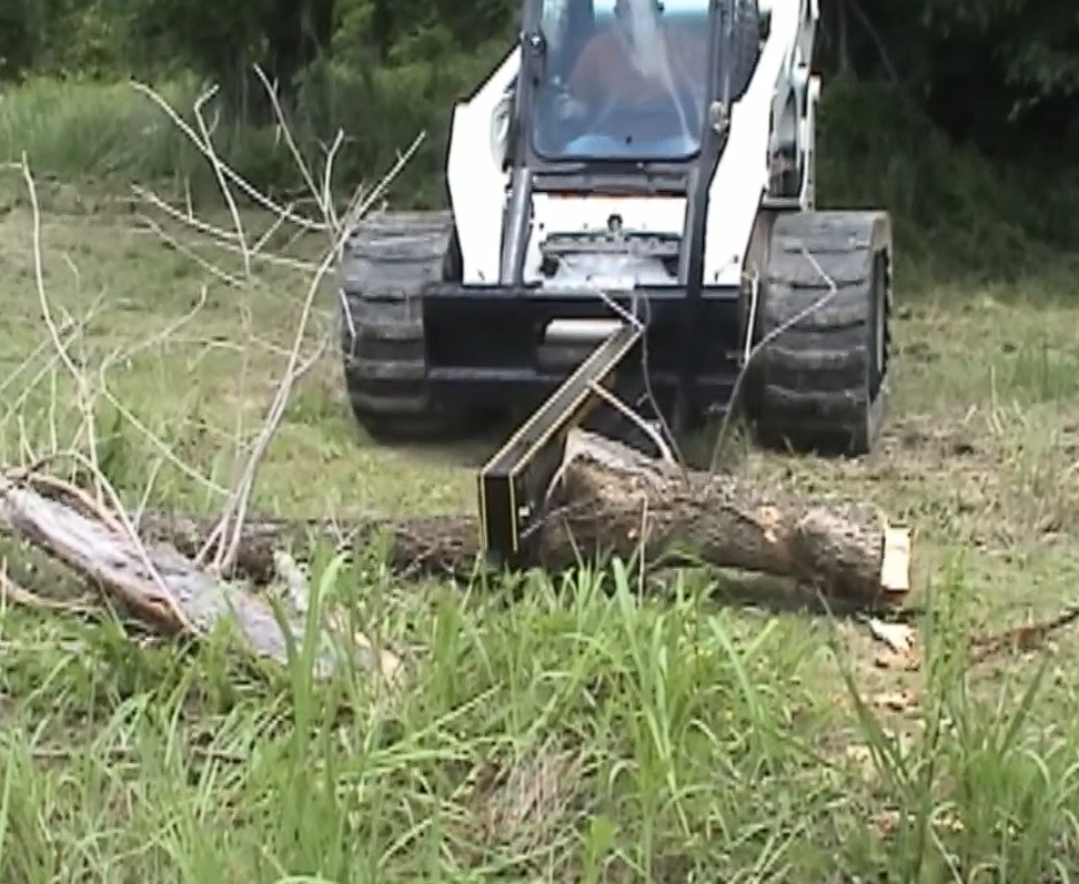 M&M Attachments | Hydra Split Skid Steer Log Splitter