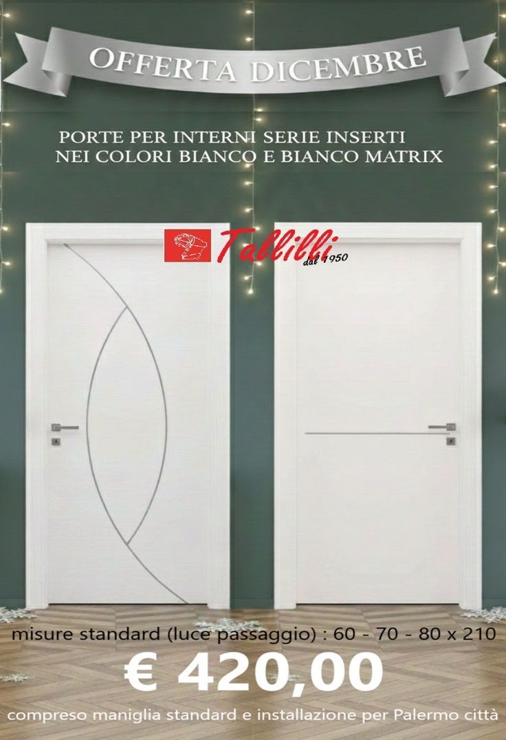 offerta di ottobre - porta blindata