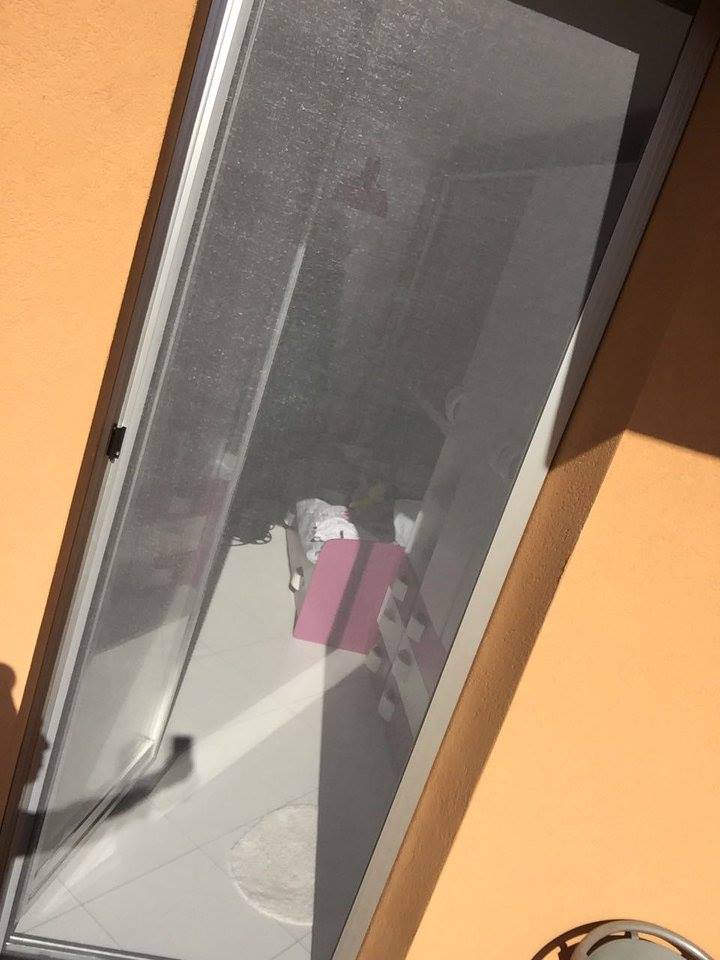Porta con zanzariera