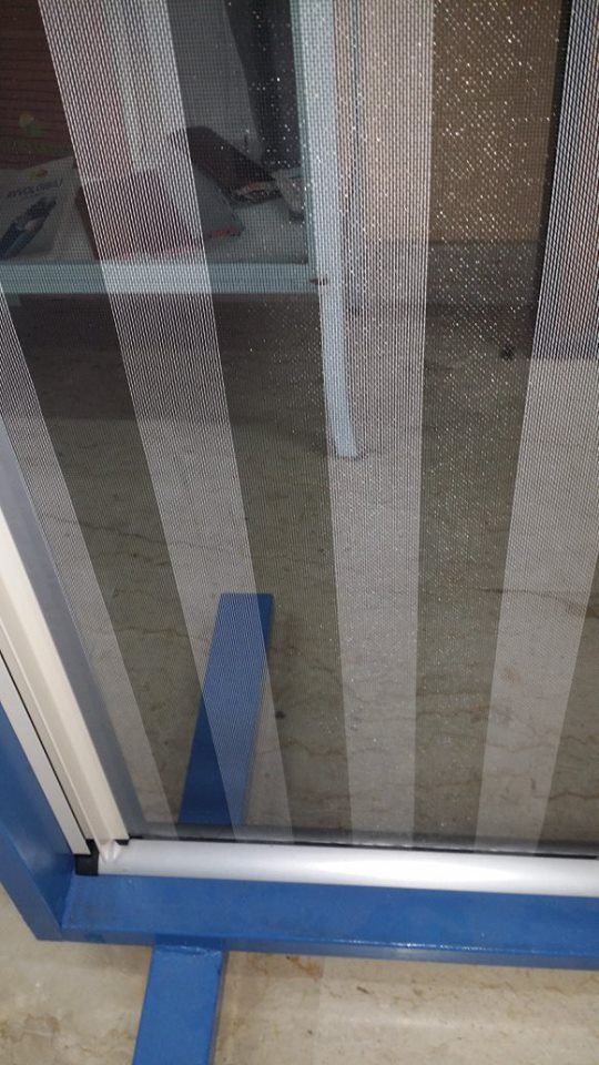 Zanzariera plissettata per finestra