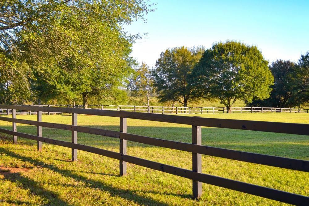 Wooden Rural Fence