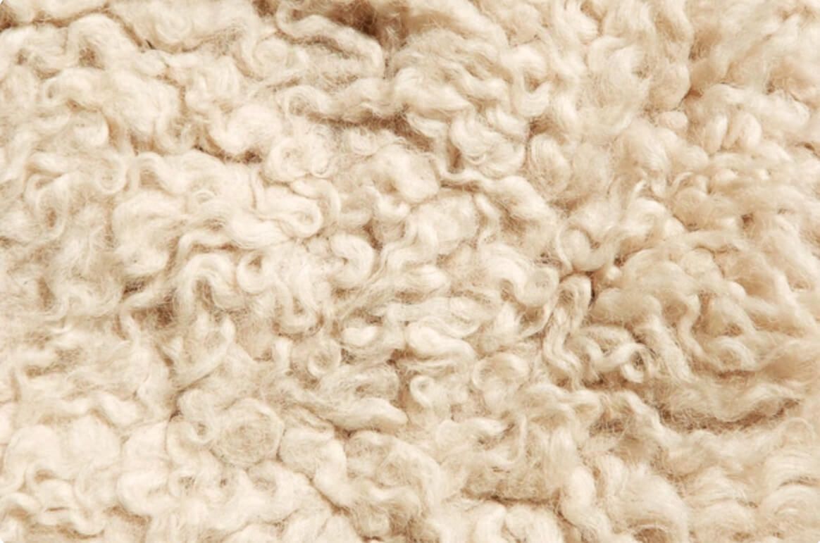 Wool carpet texture close-up in Newcastle home by Foxglove Flooring.