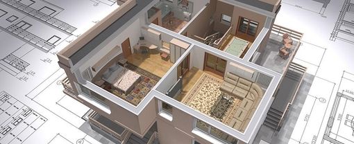 riproduzione in 3D di un appartamento