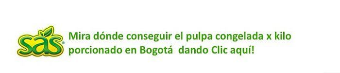 CTA para sitios donde encontrar pulpas en kilo porcionado SAS en Bogota