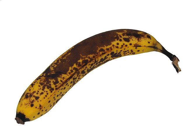 Banana muy madura