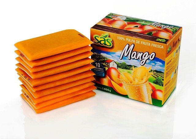 Pulpa de fruta en kilo porcionado Mango