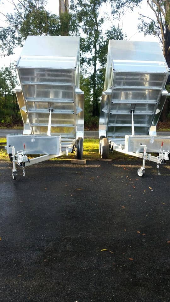 Dual Hydraulic Tippers —  The Trailer Factory In Port Macquarie, NSW