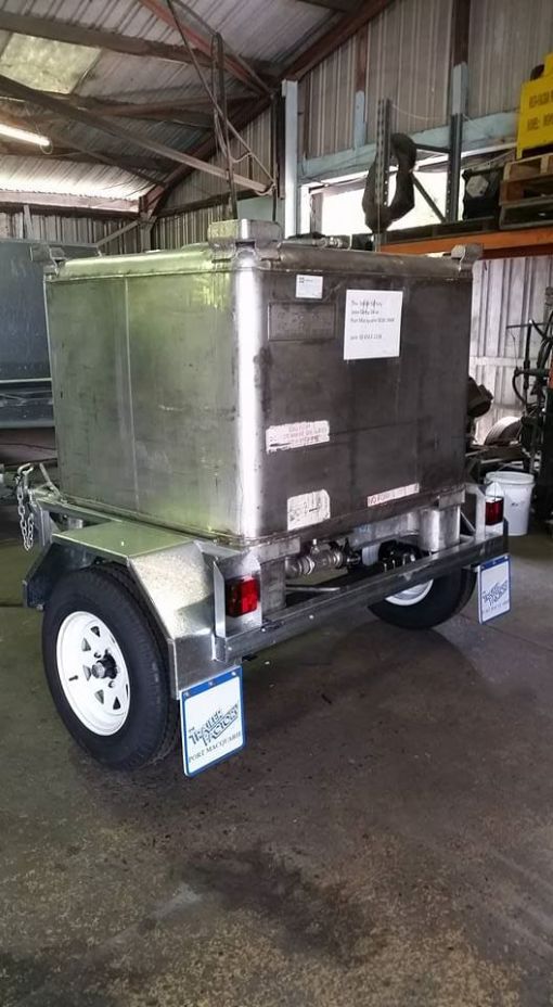 Trailer With Close Container — The Trailer Factory In Port Macquarie, NSW