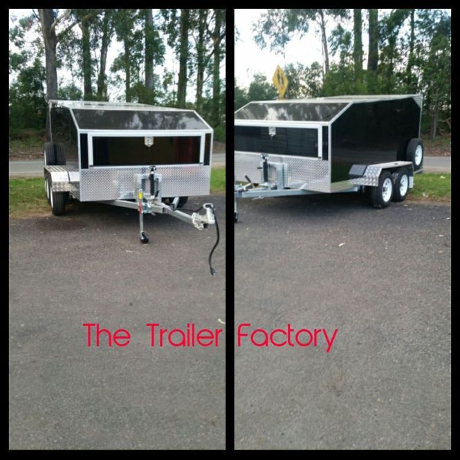 White Painted Trailer — The Trailer Factory In Port Macquarie, NSW