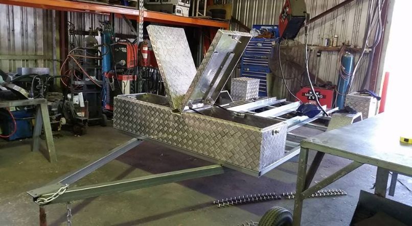 Trailer Inside The Factory — The Trailer Factory In Port Macquarie, NSW