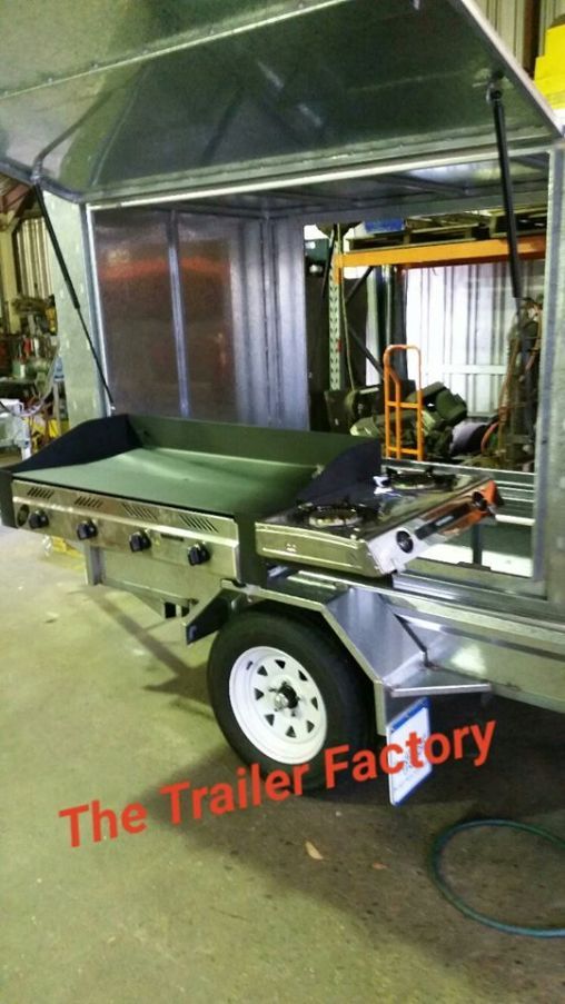 Trailer Used For Cooking — The Trailer Factory In Port Macquarie, NSW