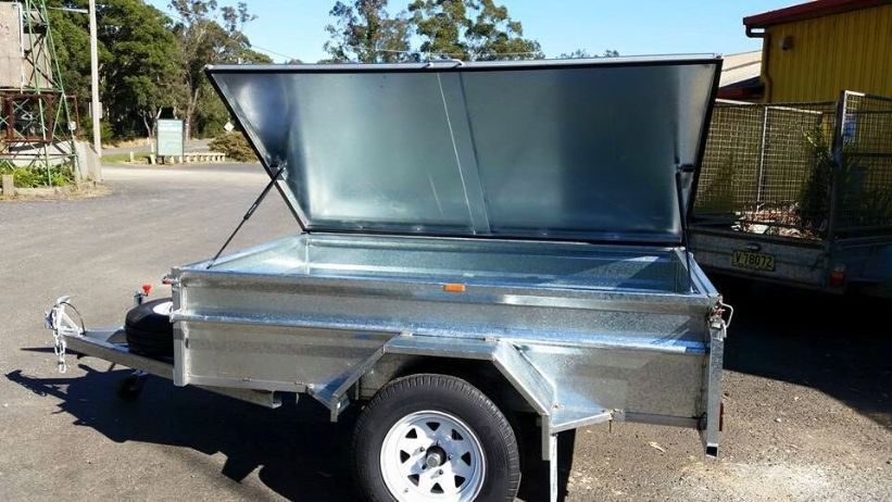 Box Trailer With Cover — The Trailer Factory In Port Macquarie, NSW