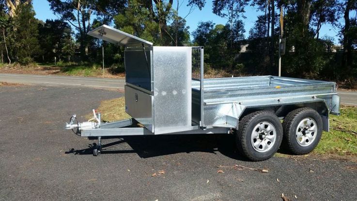 Box Trailer With Extra Storage — The Trailer Factory In Port Macquarie, NS