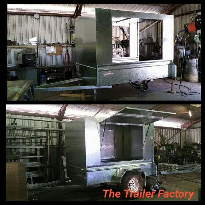 Caravan Trailer Under Construction — The Trailer Factory In Port Macquarie, NSW