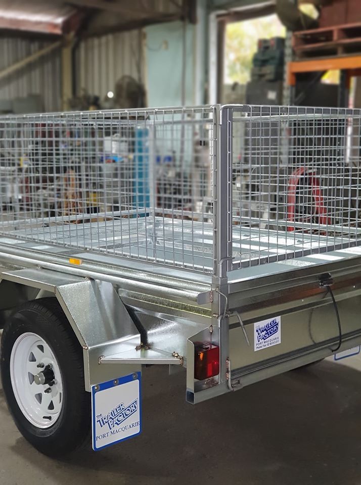 New Build Trailer Truck With Sticker — The Trailer Factory In Port Macquarie, NSW