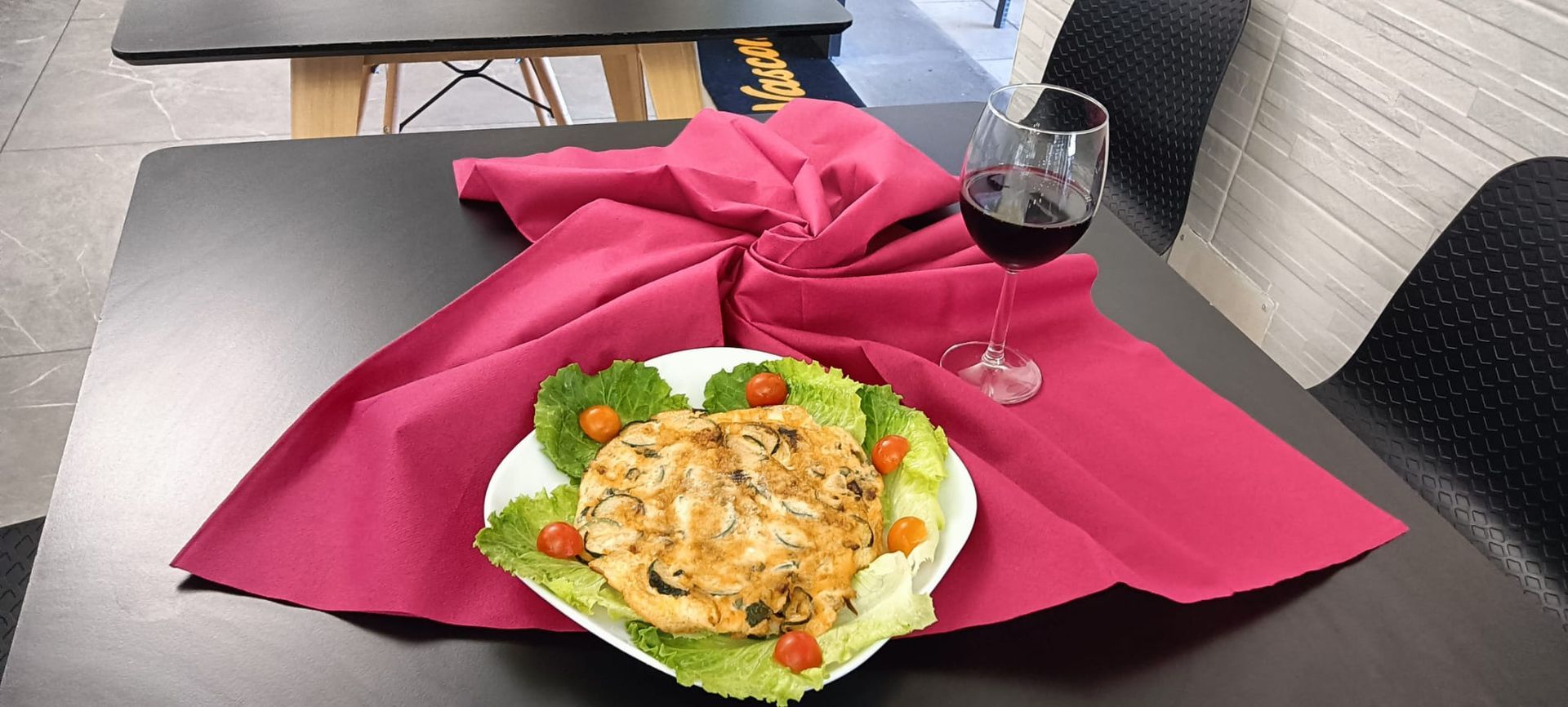 fittata di zucchine e melanzane