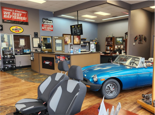 Our Front Desk at NC Complete Auto Care - Cary Auto Repair