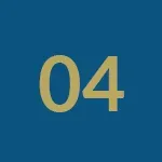 The number four is on a blue background.