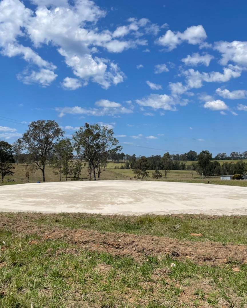 Preparing Shed Pads - Professional Earthmovers in Grafton, NSW