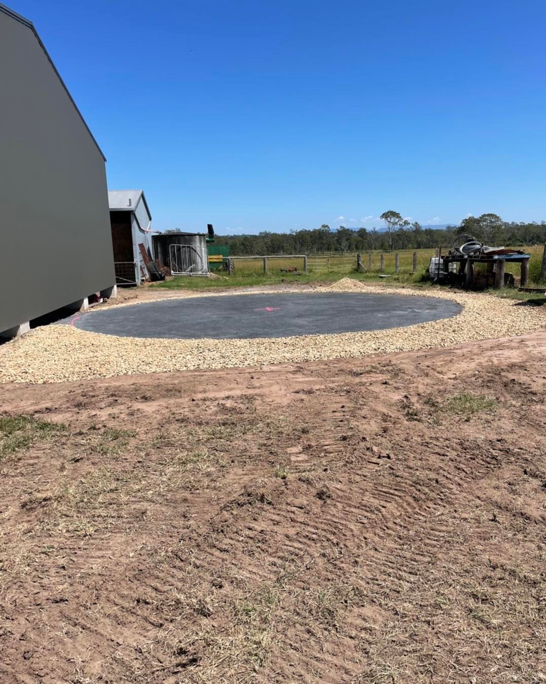 Worker in Action - Professional Earthmovers in Grafton, NSW
