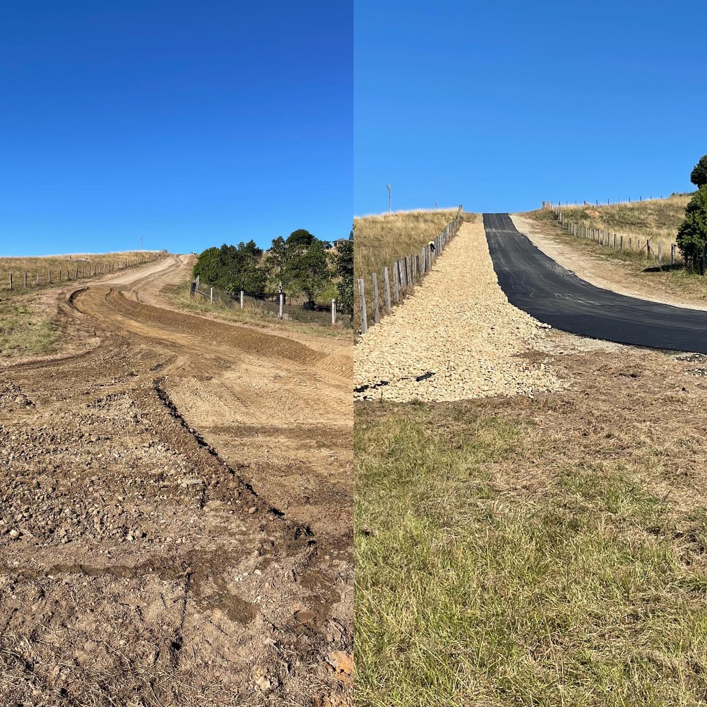 Excavator Working on Road Works - Professional Earthmovers in Grafton, NSW