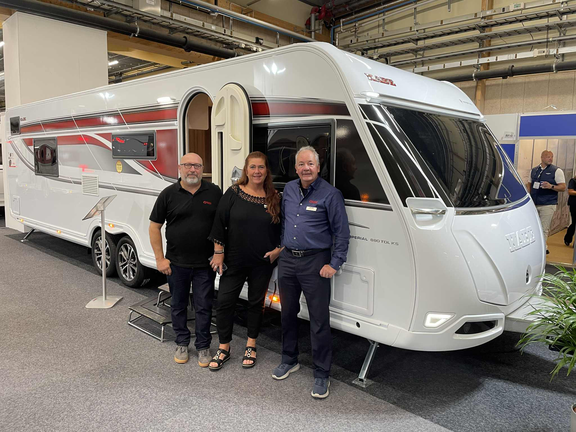 kabe husvagn 2026 säljare caravan eskilstuna mässa