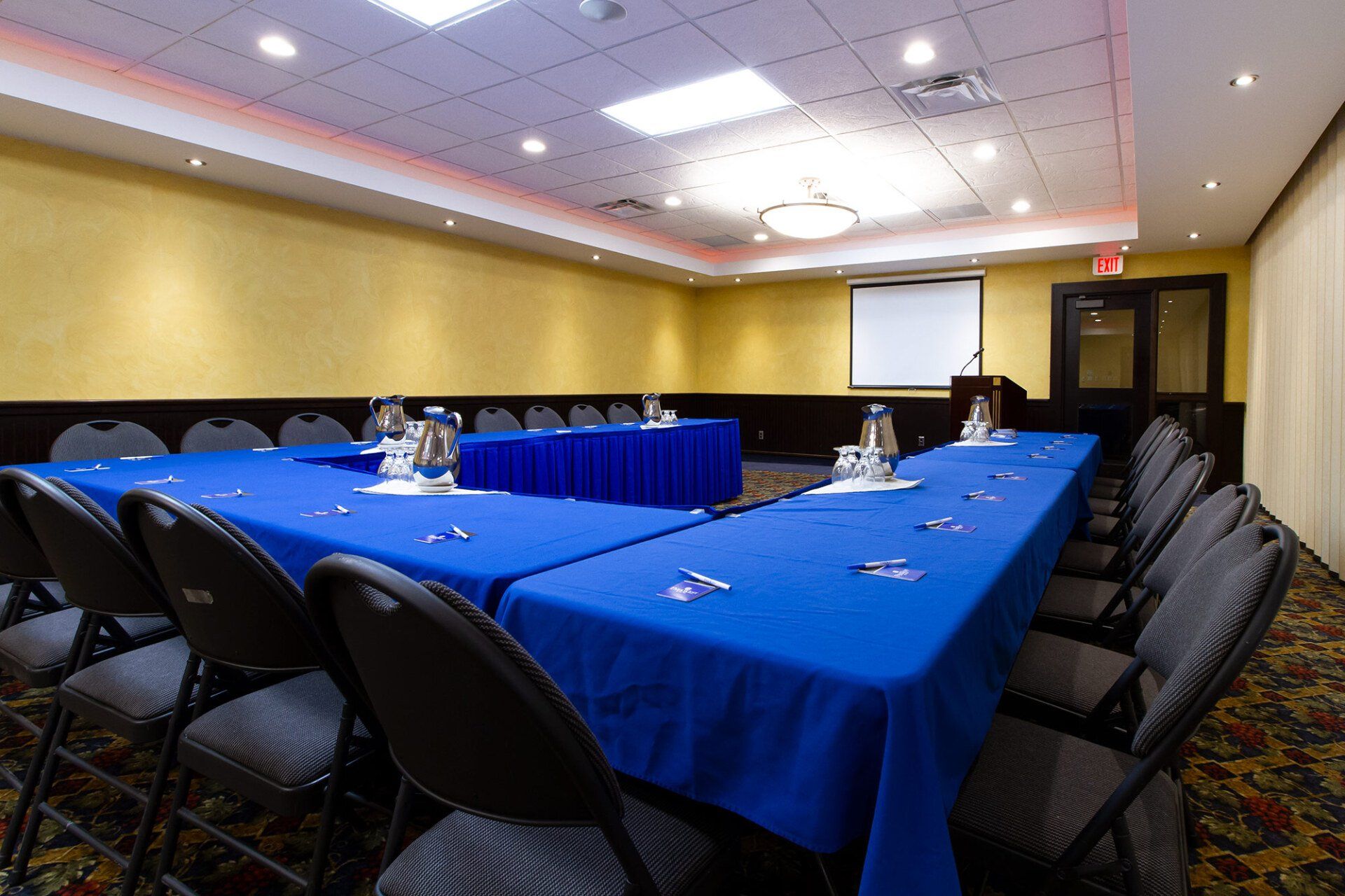 blue theme event