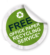 free office paper recycling service