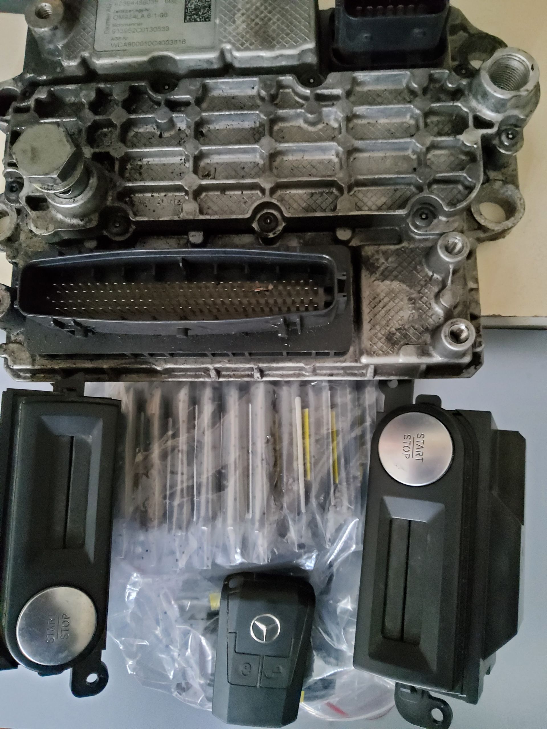 Mercedes benz EIS and MCM Pairing