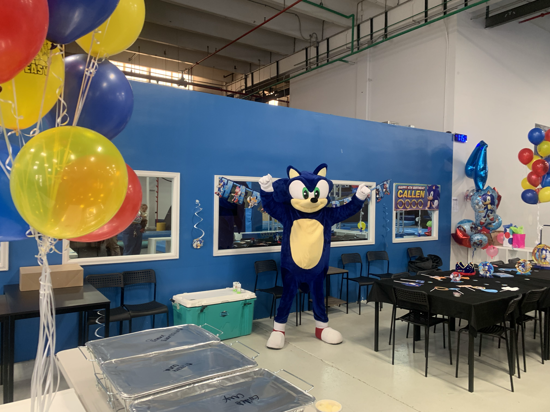 Birthday parties at the gym