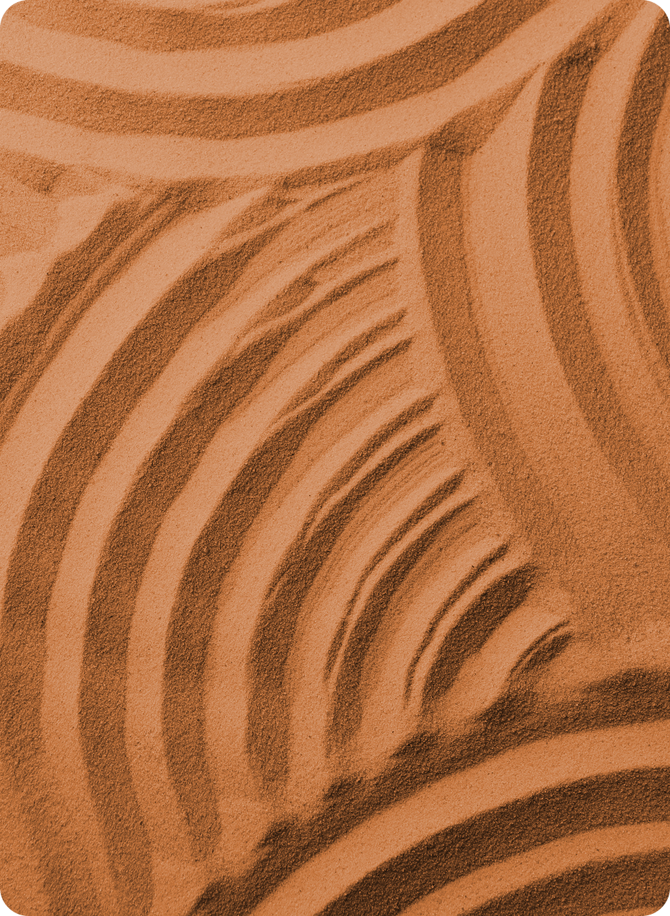 A close up of a zebra print on a brown surface