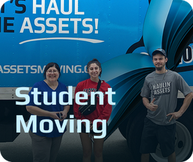 Student moving service by professional student movers at Haulin' Assets Moving & Storage