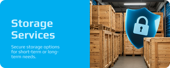 Storage services by professional storage solutions at Haulin' Assets Moving & Storage
