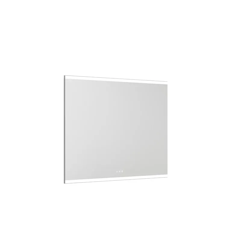 Panorama mirror 100 cm with horizontal adjustable illumination