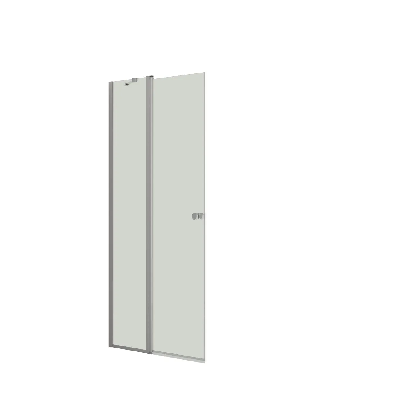 Sturtuhurð/M föstum vegg 100 cm