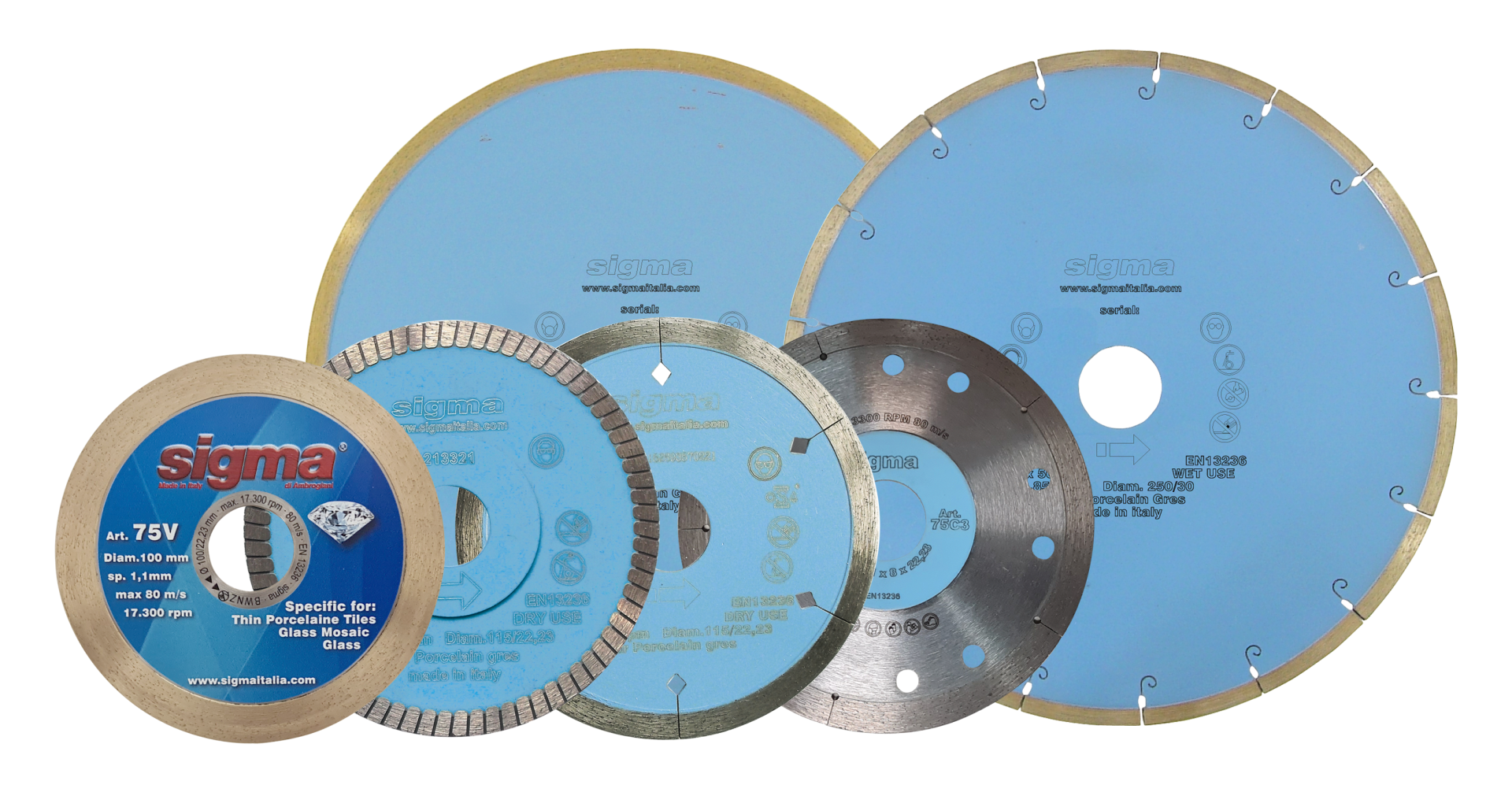 BLAÐ 250-30 CERAMIAC F.10/AB