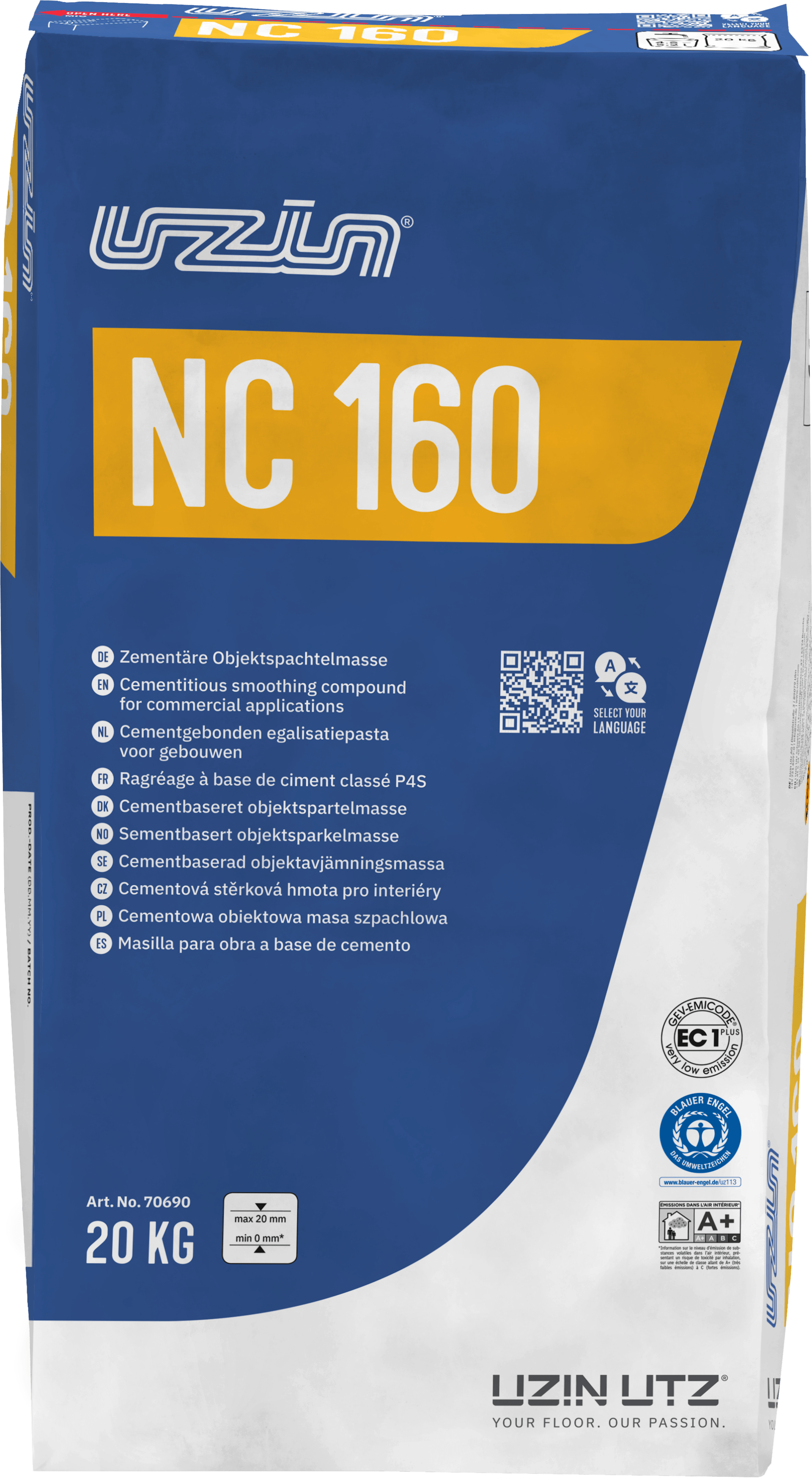 UZIN FLOTSPARTL NC160