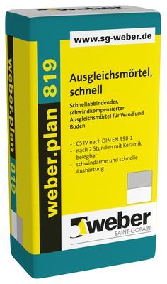 WEBER PLAN 819 // Viðgerðarefni inni&úti