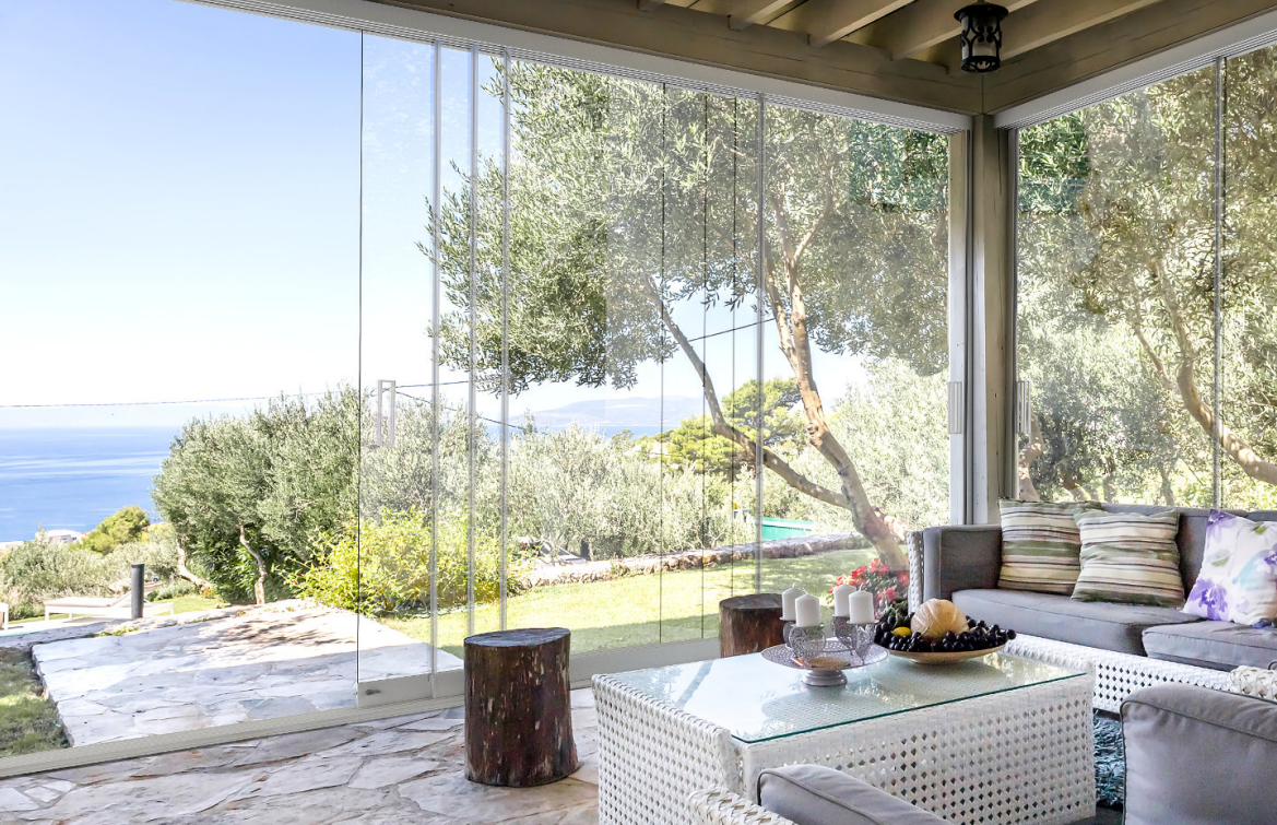 DRA INFISSI - drag system - vetrata panoramica