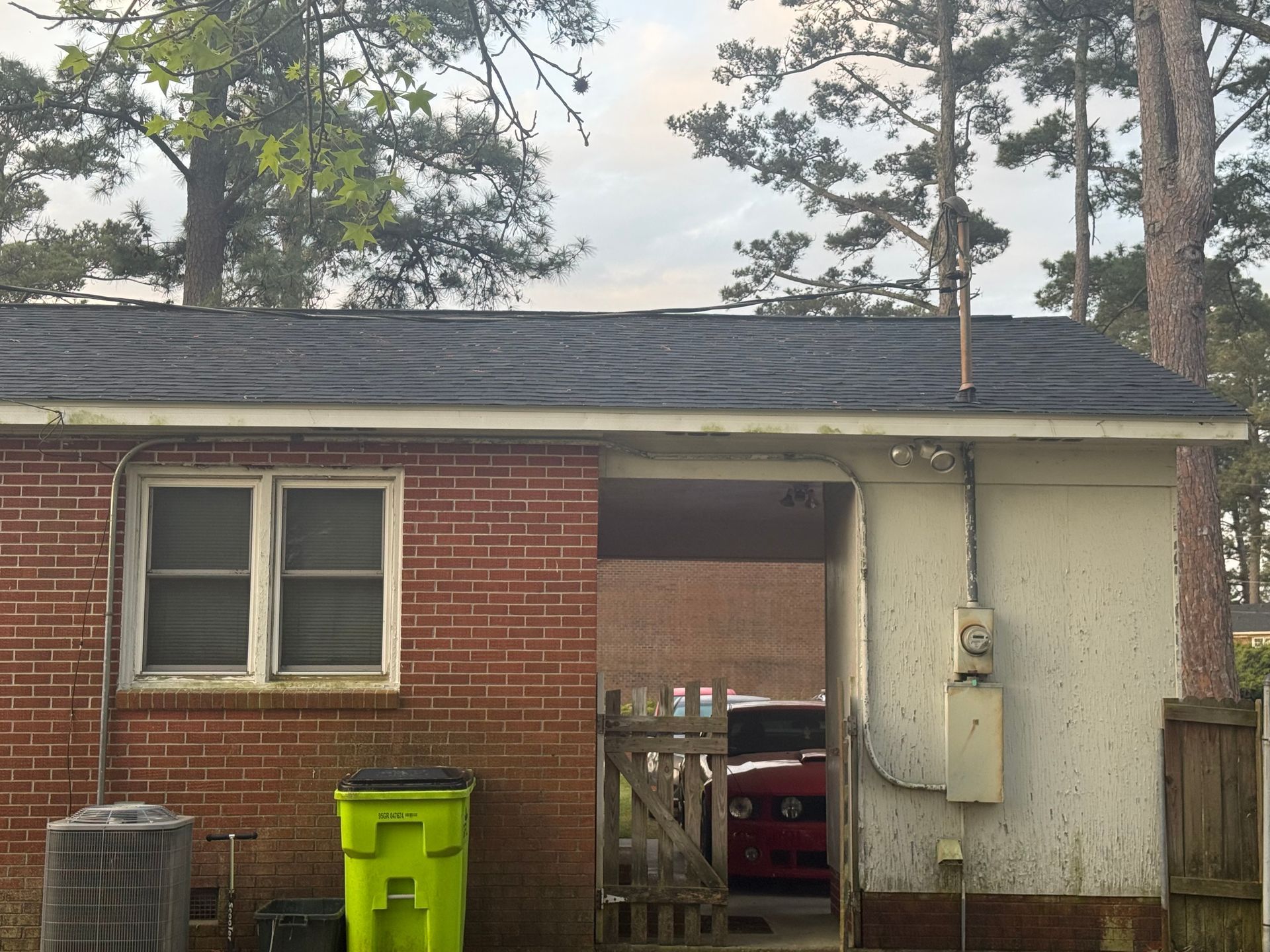 Finished roofing project demonstrating Roof Pro NC workmanship in New Bern, NC