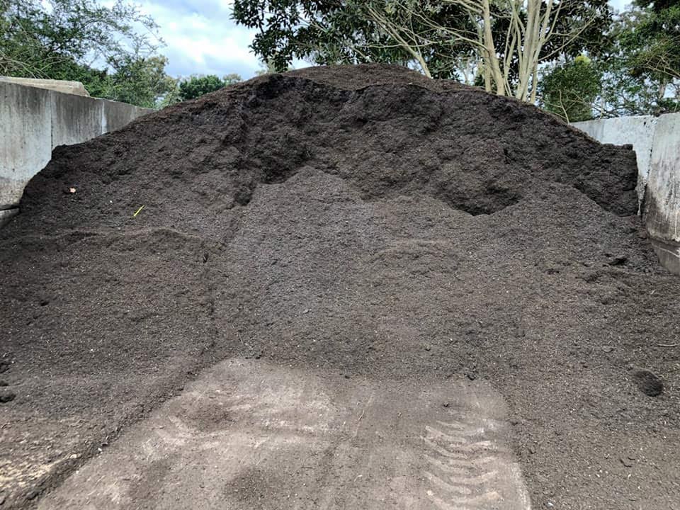 Pile Of Black Sand — HKL Landscape Supplies In Taree South New South Wales