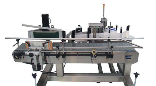 An industrial labeling machine.