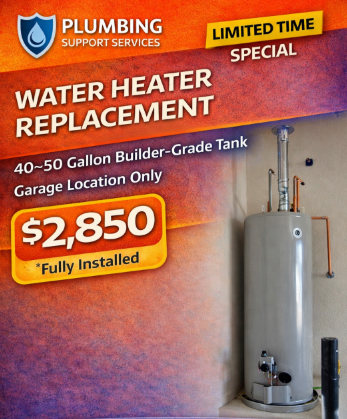 Pipes and valves in a utility room, copper and white pipes against a white tiled wall.