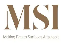 A logo for msi making dream surfaces attainable on Floor Source Website