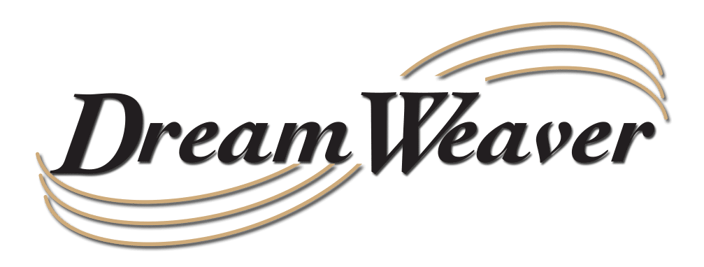 A logo for a company called dream weaver on a white background on Floor Source Website