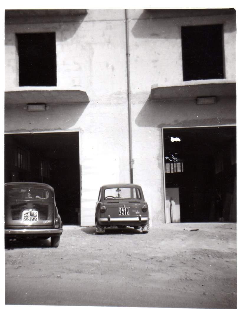 foto d'epoca dello stabilimento