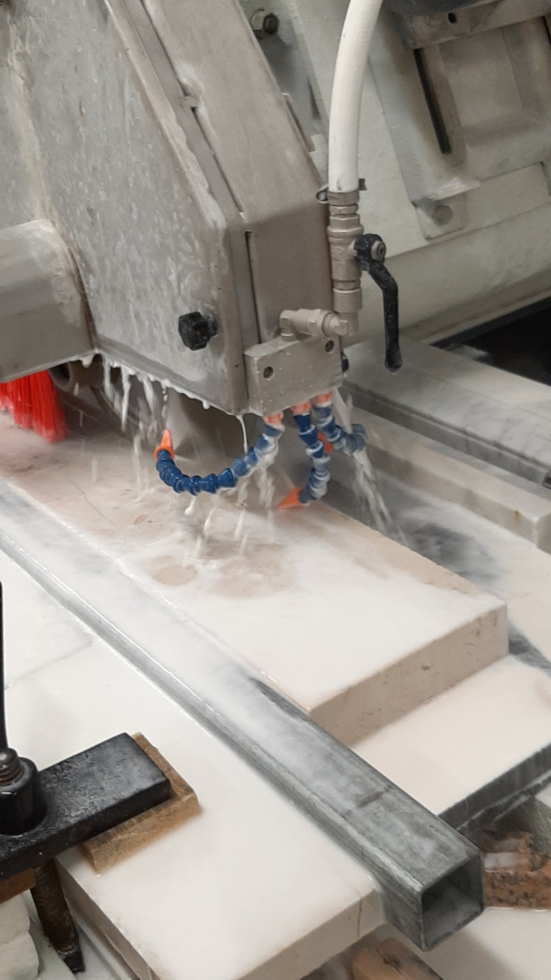 lavorazione del marmo