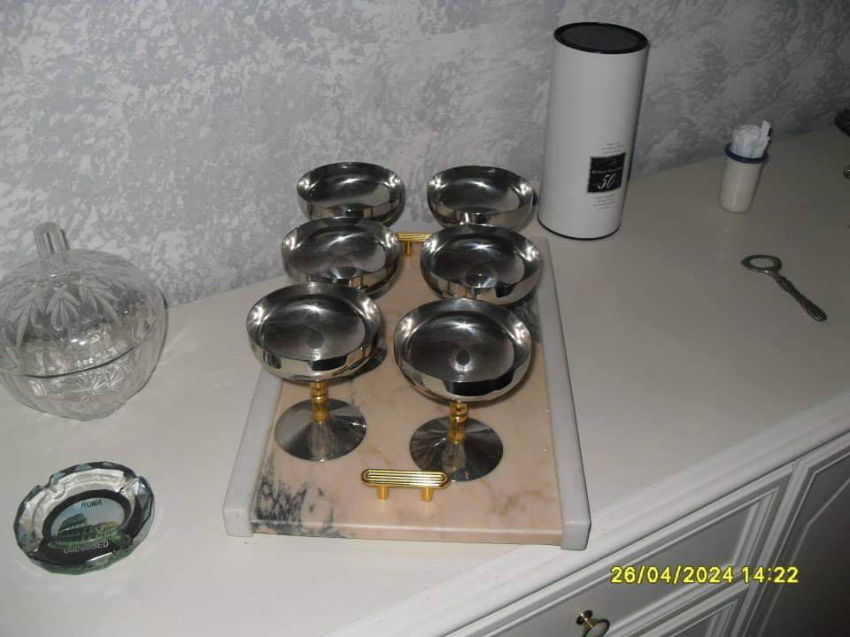 porta calici in marmo